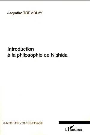 Introduction à la philosophie de Nishida