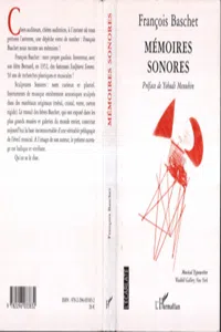 Mémoires sonores_cover