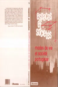 Modes de vie et société portugaise_cover