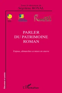 Parler du patrimoine roman_cover