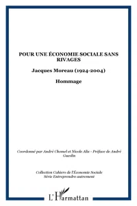 Pour une économie sociale sans rivages_cover