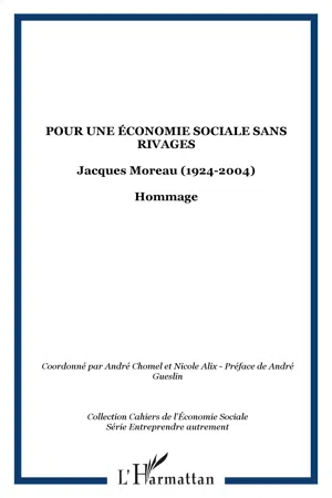 Pour une économie sociale sans rivages