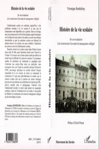 Histoire de la vie scolaire_cover