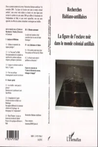 La figure de l'esclave noir dans le monde colonial antillais_cover