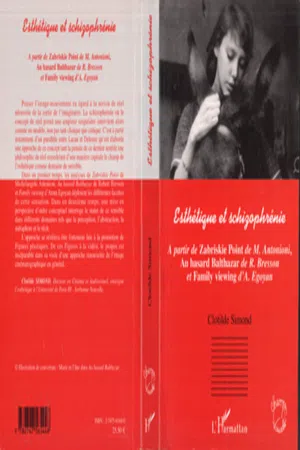 Esthétique et schizophrénie