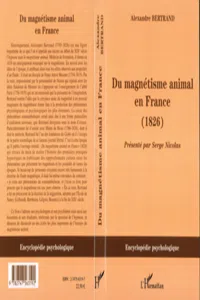 Du magnétisme animal en France_cover