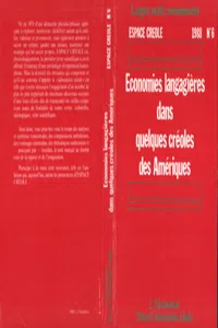 Economies langagières dans quelques créoles des Amériques_cover