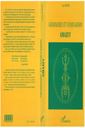 Grammaire et conjugaison amazigh