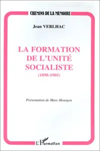 La formation de l'unité socialiste_cover