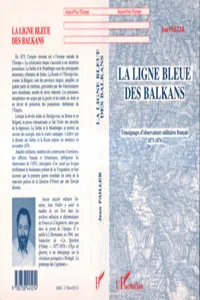 La ligne bleue des Balkans_cover