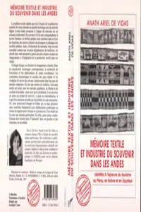 Mémoires textile et industrie du souvenir dans les Andes_cover