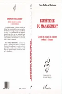 ESTHÉTIQUE DU MANAGEMENT_cover