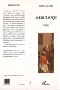 JOURNAL DE MUSIQUE 1949-1995_cover