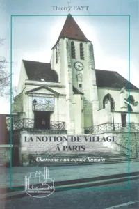 NOTION DE VILLAGE A PARIS_cover