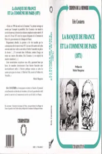 La Banque de France et la Commune de Paris_cover