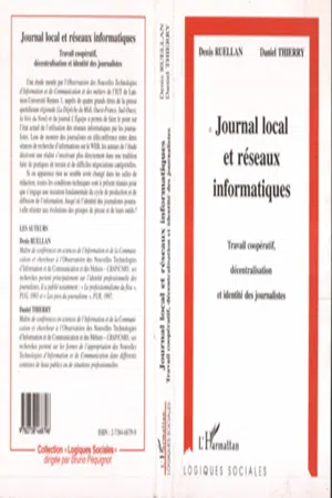 Journal Local et Réseaux Informatiques