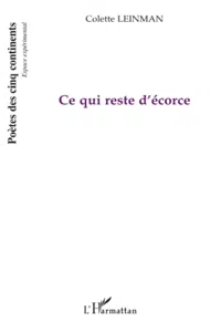 Ce qui reste d'écorce_cover