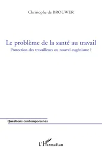 Le problème de la santé au travail_cover