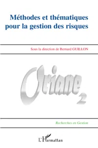 Méthodes thématiques pour la gestion des risques_cover