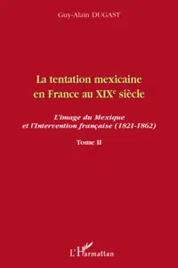 La tentation mexicaine en France au XIXème siècle_cover