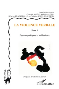 La violence verbale Tome 1_cover