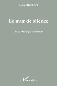 Le mur de silence_cover