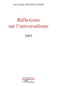 Réflexions sur l'universalisme_cover