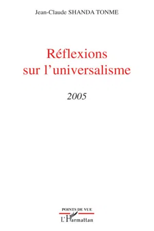 Réflexions sur l'universalisme