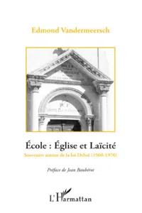 Ecole: Eglise et Laïcité_cover