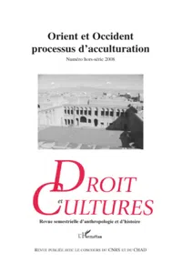 Orient et Occident processus d'acculturation_cover