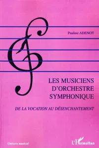 Les musiciens d'orchestre symphonique_cover