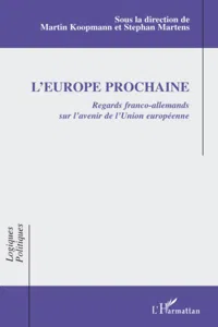 L'Europe prochaine_cover