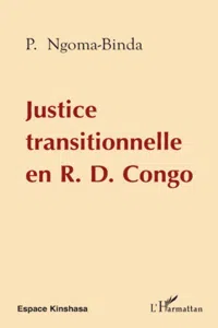 Justice transitionnelle en RD Congo_cover