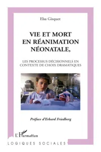 Vie et mort en réanimation néonatale_cover