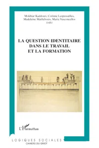 La question identitaire dans le travail et la formation_cover