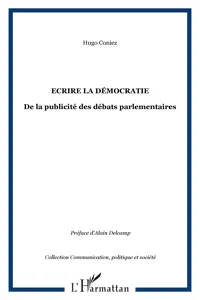 Ecrire la démocratie_cover