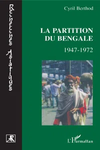 La partition du Bengale_cover