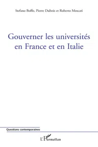 Gouverner les universités en France et en Italie_cover