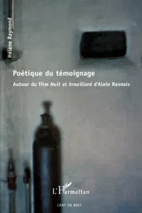 Poétique du témoignage_cover