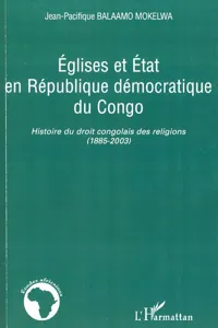 Eglises et Etat en République démocratique du Congo_cover