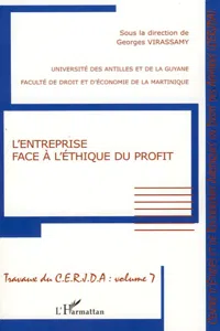 L'entreprise face à l'éthique du profit_cover