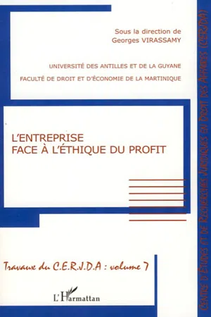 L'entreprise face à l'éthique du profit