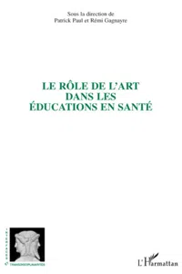 Le rôle de l'art dans les éducations en santé_cover