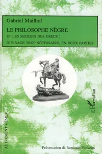 Le Philosophe Nègre_cover