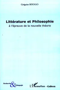 Littérature et philosophie à l'épreuve de la nouvelle théorie_cover