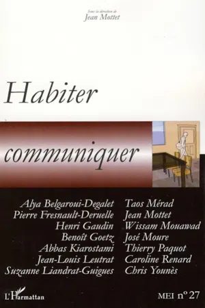 Habiter, communiquer