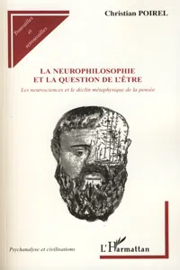 La neurophilosophie et la question de l'être_cover