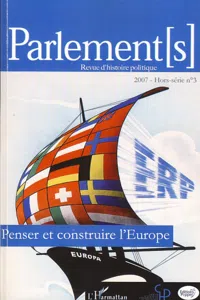 Penser et construire l'Europe_cover