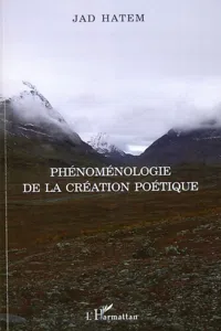 Phénoménologie de la création poétique_cover