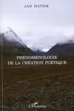 Phénoménologie de la création poétique